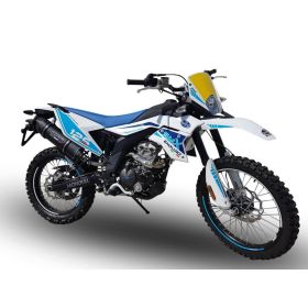 GPR Evo4 Slip-On Exhaust Poppy Approved for F.B Mondial SMX 125 Enduro 2018-2020