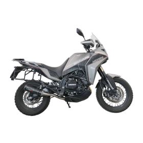 GPR M3 Slip-On Auspuff Schwarz Titan Genehmigt für Moto Morini X-Cape 650