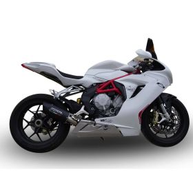 GPR Slip-On Auspuff Black Fury für MV Agusta Brutale 675