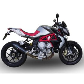 GPR GPE Anniversary Poppy Slip-On Exhaust for MV Agusta Brutale 800 Dragster
