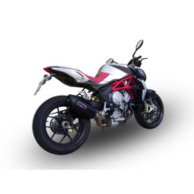 GPR Slip-On Auspuff Black Fury für MV Agusta Brutale 800 Dragster
