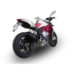 GPR GPE Anniversary Poppy Slip-On Exhaust for MV Agusta F3 800
