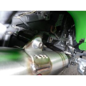 Vollständige GPR genehmigte Powercone Evo Auspuffanlage für Kawasaki Kfx 700