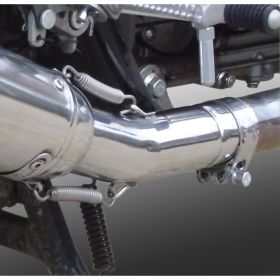GPR Deeptone Inox genehmigter Slip-On Auspuff für Royal Enfield Continental GT 535