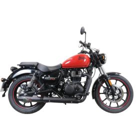 GPR Deeptone Black Slip-On Auspuff genehmigt für Royal Enfield Meteor 350