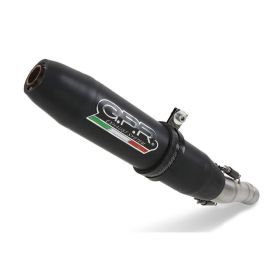 GPR Racing Deep Tone Black Slip-On Muffler for Royal Enfield Meteor 350