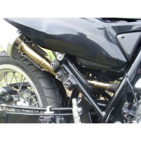 Silencieux GPR slip-on furore noir homologué pour Suzuki DR 125/SM