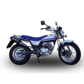 GPR Slip-On Auspuff Furore Schwarz Genehmigt für Suzuki RV 125 Van Van