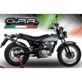 GPR Deeptone Slip-On Auspuff Edelstahl Genehmigt für Suzuki RV 200 Van Van