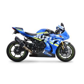 Silencieux GPR Racing Slip-On Furore Noir pour Suzuki GSX-R 1000/1000 R 2017-2020
