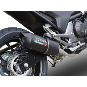 GPR Slip-On Auspuff Black Fury für Honda Integra 700