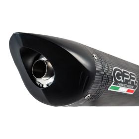 GPR Tiburon Poppy Slip-On Auspuff für Triumph Daytona 675 2006-2008