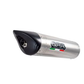 GPR Tiburon Titanium Slip-On Exhaust Approved for Triumph Daytona 675 2009-2012