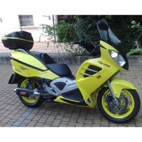 GPR power bomb slip-on exhaust for Malaguti Spidermax 500 GT