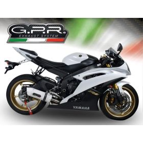 GPR Albus Silencieux en céramique Slip-On pour Yamaha YZF R6 2006-2020