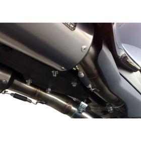 Silencieux GPR Slip-on Fury Black homologué pour Yamaha YZF 1000 R1 2007-2008