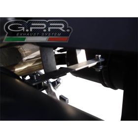 Silencieux GPR Slip-on avec catalyseur Satinox approuvé pour Yamaha XT 660 Z Tenere