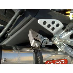 Complete GPR Exhaust Approved Furore Black for Yamaha Yzf/R 125 2008-2013