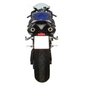 GPR Slip-On Auspuffanlagen Furore Schwarz Genehmigt für Yamaha YZF 1000 R1 2009-2014