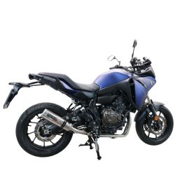 Échappement latéral de course complet GPR en acier inox pour Yamaha Tracer 700 2016-2019