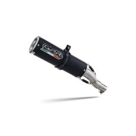 Marmitta slip-on GPR m3 nera in titanio per yamaha yzf r1/r1-m 2015-2016