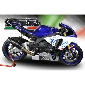 GPR Racing Slip-On Auspuff Furore Schwarz für Yamaha YZF R1/R1M 2020-2024