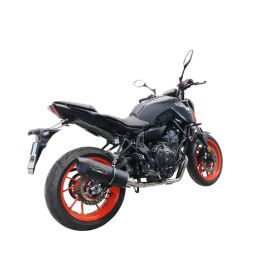 Échappement complet GPR Racing Fury Black pour Yamaha MT-07