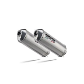 GPR Satinox Slip-On-Auspuffanlagen genehmigt für Yamaha BT Bulldog 1100