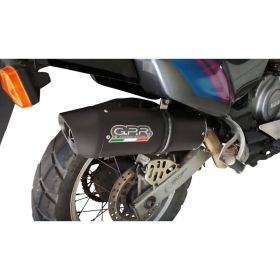 Silencieux GPR Slip-On Black Fury pour Yamaha XTZ 750 Super Tenere