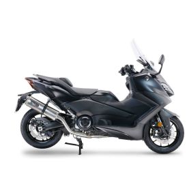 Vollständige GPR doppelte Edelstahl-Auspuffanlage Katalysator Yamaha T-Max 560 2022-2024