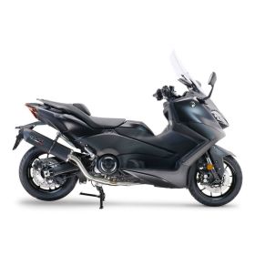 Marmitta completa GPR furore evo4 nero con catalizzatore per Yamaha T-Max 560 2022-2024
