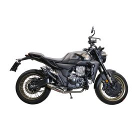 Komplette GPR-Rennsport-Deep-Tone-Edelstahlauspuffanlage für Zontes 350 T2 ADV