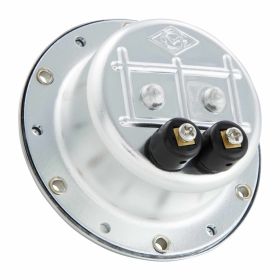 Clacson GRABOR Cromato 6V AC 72 mm fissaggio a 4 fori per modelli senza batteria