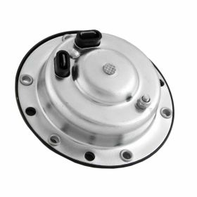 Clacson GRABOR 6/12V DC cromato fissaggio 65mm per modelli a batteria