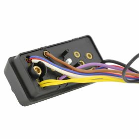 GRABOR Schalter Scheinwerfer mit runder Hornkontakt 5 Drähte und 3 Pins Stecker