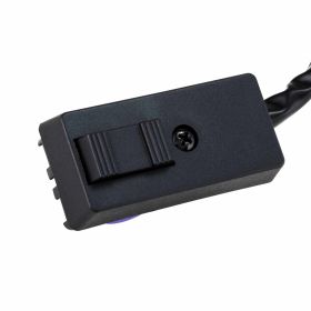 Multi-connector 4 and 5 pins black cable turn signal switch for versatile connections