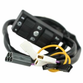 GRABOR turn signal switch with 5 cables and 5-pin multi-connector with closure contact