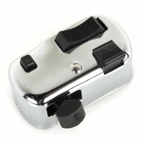 Interrupteur de lumière directionnelle avec contact de bouton de klaxon et batterie