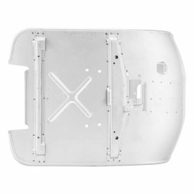 Pièce en tôle non peinte bouclier et plateforme 1290x465 mm barres transversales et pédale