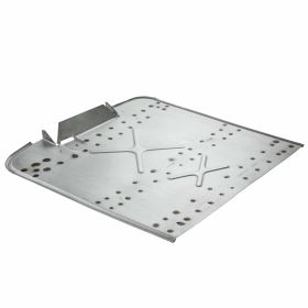 Lamierato GRABOR 480x472 mm oliato 3 traverse passacavo quadrato