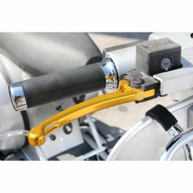 Silber Premium CNC Aluminium rechte Sport-Bremshebel 1 Stück