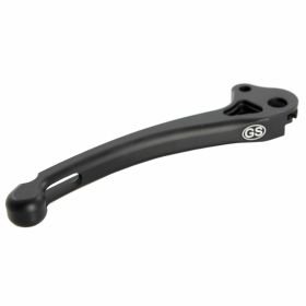 Levier de frein droit en aluminium CNC noir mat de qualité premium