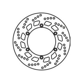 Disco freno fisso GRIMECA 6 fori D.300-105mm per APRILIA