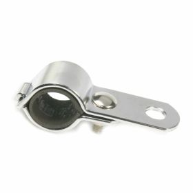 STADIUM lamp bracket for handlebars/rack 22-25 mm stainless steel
