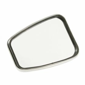 Specchietto STADIUM trapezio 90x130 mm in acciaio inox lucidato senza fissaggio