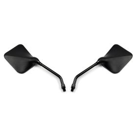 Hert black rectangular mirror set 10x1.25
