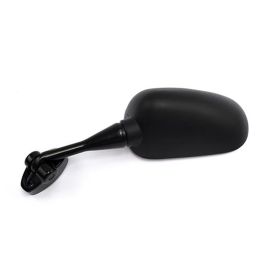 Left HERT mirror black oval 138x75 mm for HONDA