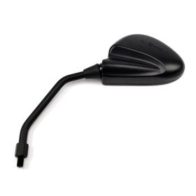Specchietto Sinistro HERT nero Ovale 120x82mm Passo destra D. 10x 1.25 per DUCATI