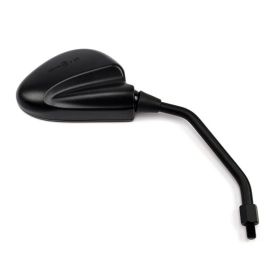 Specchietto destro HERT nero Ovale 120x82mm D. Passo 10x 1.25 per DUCATI