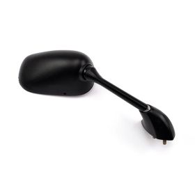 Right HERT black oval mirror 138x80 mm for YAMAHA